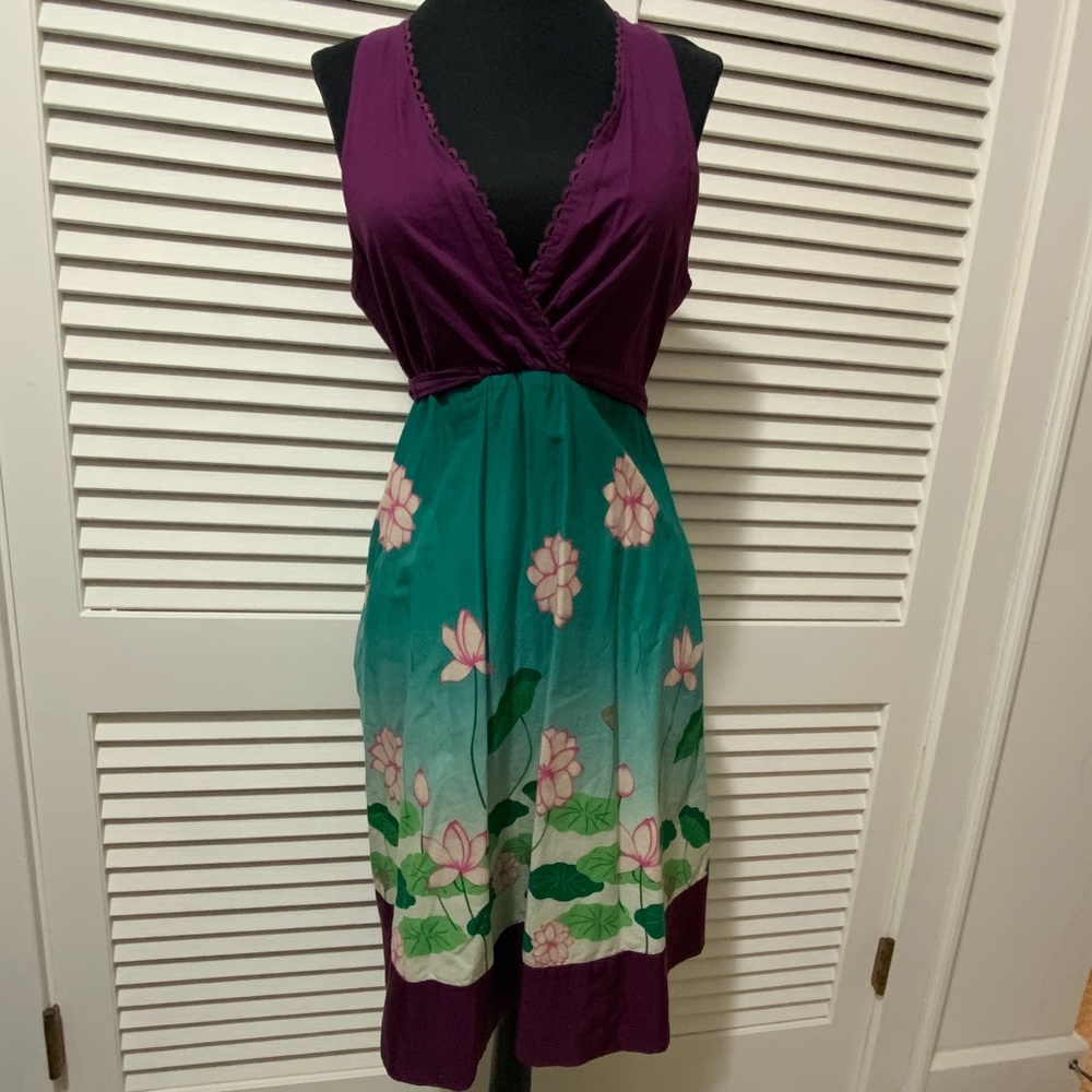 Anthropologie Lily Pad Dress